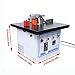 Portable Edge Bander, 110V 1200W Benchtop Edge Bander, 0.28-2.36in Automatic Edge Banding Machine 0-6m/min, Woodworking Edge Bander Banding Machine, Double Sided Coating