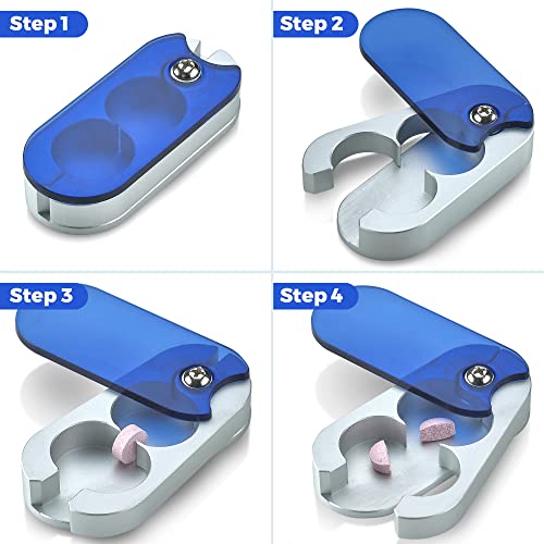 Trancheuse de pilules portable pour couper sans écraser les comprimés difficiles - 7