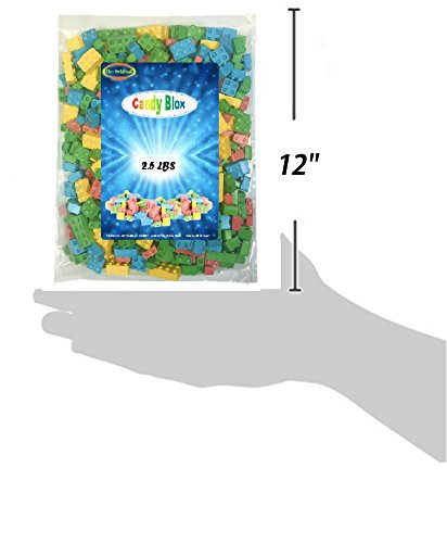 Candy Blox The Original 2.5 Lbs Over 500 Pieces