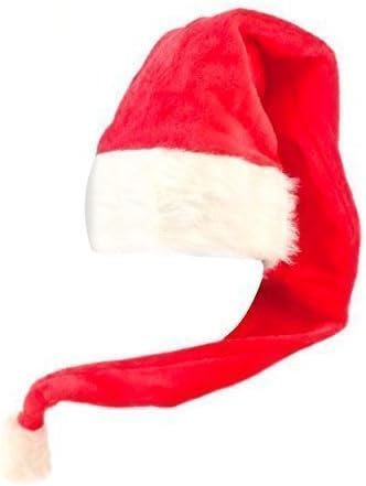 Robelli Extra Long Red Jumbo Christmas Santa Hat