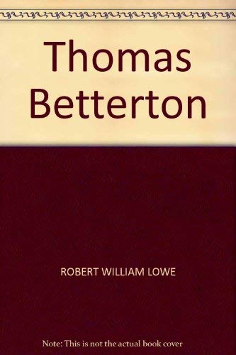 Thomas Betterton 0404040381 Book Cover