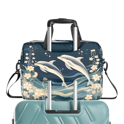Maletín para laptop de 15.6 pulgadas Flowr Dolphin miniatura 7