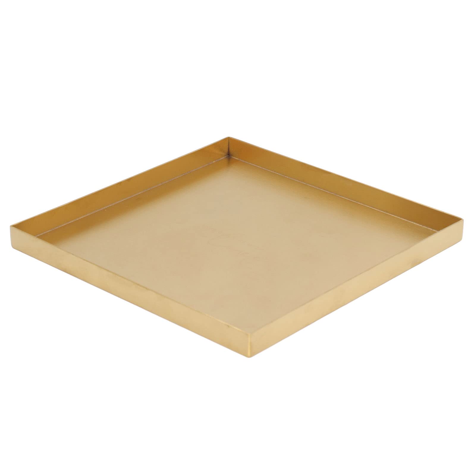 Plateau à bijoux doré idéal pour commode et table de nuit