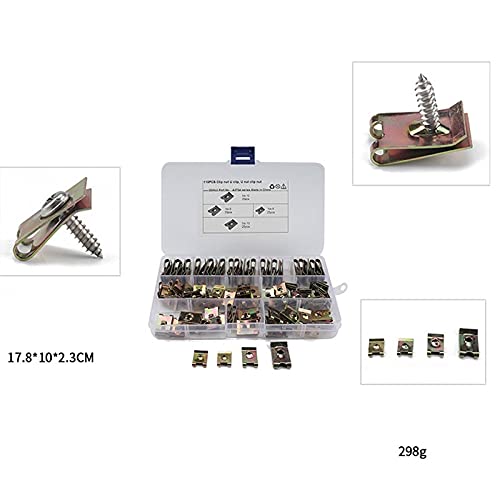 Nuts,Hardware Nuts, Car Universal Speed Fasteners U Nuts Self Tapping Screw Spire Clip