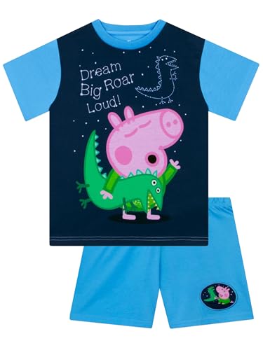 Peppa Pig Pajamas, Short Sleeve Boys Pajamas, George Pig Boys Pjs, Summer Pjs