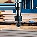 BINSTAK 90 Degree V Groove Router Bit 1/4 Inch Shank, Carbide Insert Wood CNC Router Bits for Woodworking Engraving Carving