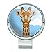 GRAPHICS & MORE Cute Giraffe and Sky Zoo Animal Safari Golf Hat Clip with Magnetic Ball Marker