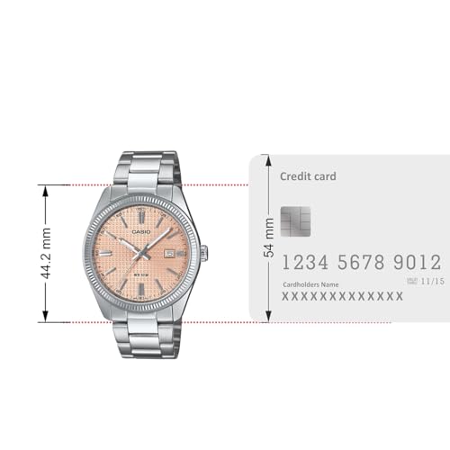 Image of Casio Enticer Men MTP-1302PE-4AVEF Analog Pink Dial Men (A2395)