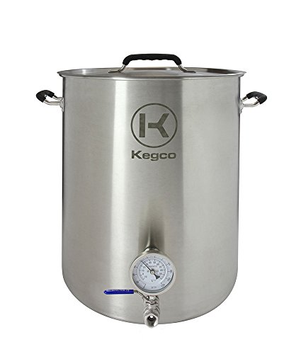 Kegco 3PXBK15-T2 Brew Kettle, 15 Gallon, Stainless Steel