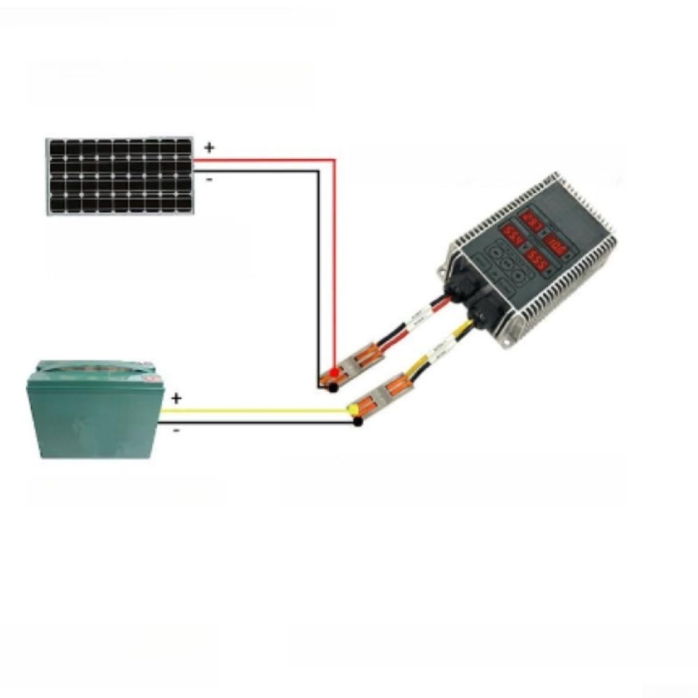 Regolatore di carica solare regolabile 24-85V MPPT con raffreddamento naturale per ambienti difficili (EL-MU200SP)