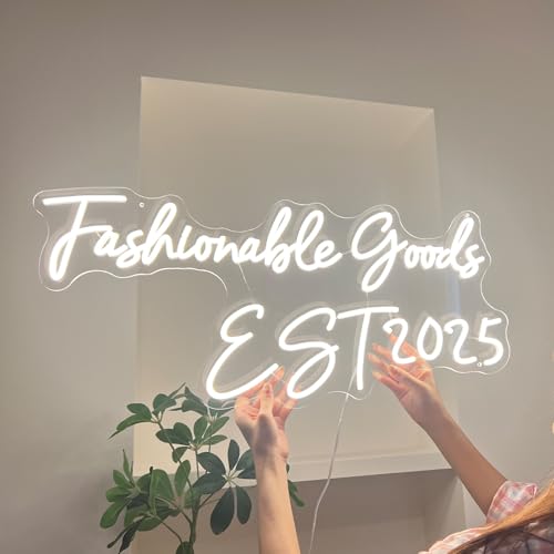 Image of Custom Neon Sign, Customizable Large Led Name Sign, Custom Neon Signs Personalized for Business Bar Store Logo, Neon Light Sign for Salon Party