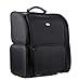 Produktbild BYCDD Trolley Kosmetikkoffer Schminkkoffer, wasserdichtes Oxford Cloth Multikoffer Etagenkoffer Trolley Make-up Koffer Beauty Organizer Case,Black