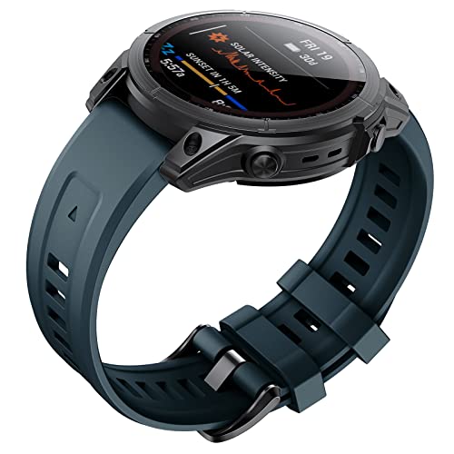 Correa de silicona compatible Garmin Fenix 20mm miniatura 2