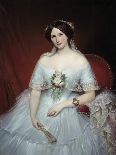 Art Tableau Portrait de Madame Pouchet pour décoration murale du salon