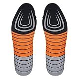 Endoto Round Toe Insoles for Ariat Cowboy Boots, Replacement Shoe Inserts for Men Foot Comfort All Day(Size:US Men9-EU42)