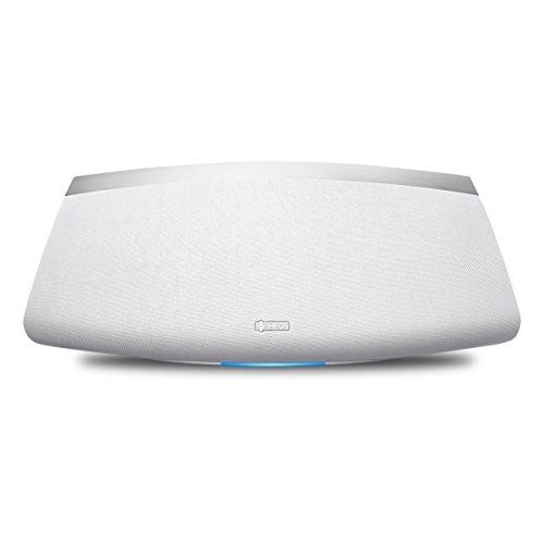 Denon HEOS 7 HS2 Audio-streaming Lautsprecher (Multiroom, Amazon Music, Spotify connect, Deezer, Tidal, Soundcloud, NAS, Bluetooth integriert, WLAN, USB, Appsteuerung, Aux-In, Kopfhörerausgang) weiß