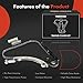 A-Premium Engine Timing Chain Kit W/Tensioner [fit DOHC, 4Cyl 2.0 2.2 2.4] Compatible with Chevy & GMC & Olds & Pontiac & Saab & Saturn & Buick, fits HHR, Equinox, G5, 9-3, Ion, Sky, LaCrosse & More