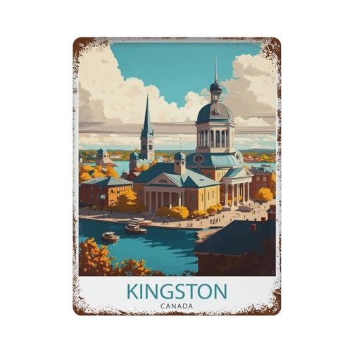 Gynaver Kingston Canada Travel Home Gift for Travelers Et_4Vintage Sublime Tin Painting Wall Poster Metal Sign Wall Decor Style 40x30cm