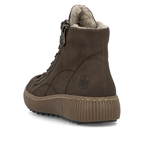 Rieker Damen Klassische Stiefeletten Z6610, Frauen Stiefeletten, lose Einlage,Kurzstiefel,uebergangsschuhe,uebergangsstiefel,braun (25),39 EU / 6 UK