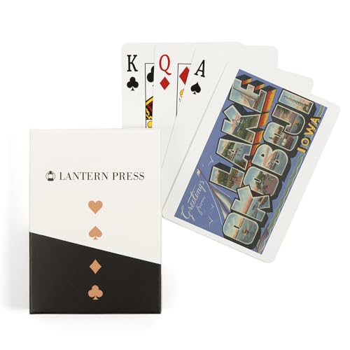 Cartas de Poker Lantern Press Lake Okoboji 52 naipes