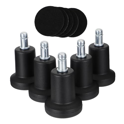 OSALADI 5pezzi Rotelle Fisse Per Sedie Comode Cuscinetti Per Piedi Delle Sedie Utili Parti Delle Ruote Delle Creative Funzionano Bene Sui Tappeti Proteggono Pavimento Rumore