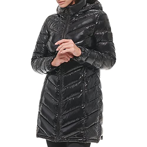 Calvin Klein Women's Chevron Quilting Casual Lightweight Jacket2