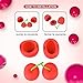 Lip Plumper Tool Cherry Shaped Lip Plumper Enhancer, Lip Plumper Lip The Fast Sucker Beautiful Curves On Upper and Lower Lip Womens Silicone Lip Plumper Device