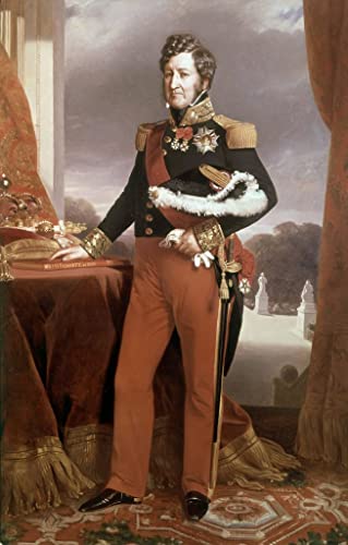Louis Philippe Roi des Français Winterhalter Impression d'Art Moderne Décoration Murale 60x90cm