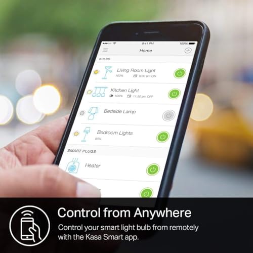 Kasa Smart Light Bulb KL110, LED Wi-Fi smart bulb works with Alexa and Google Home, A19 Dimmable, 2.4Ghz, No Hub Required, 800LM Soft White (2700K), 9W (60W Equivalent) - image 6