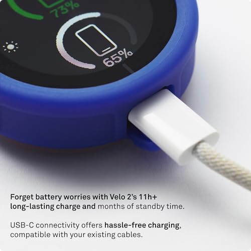 Beeline Bike GPS Computer - Velo 2 | Wireless Global Navigation Map | Weatherproof & 11+ Hours Battery Life | USB Charging | Sat Nav for Cycling with a Strap Mount Included | Glove Friendly - 9