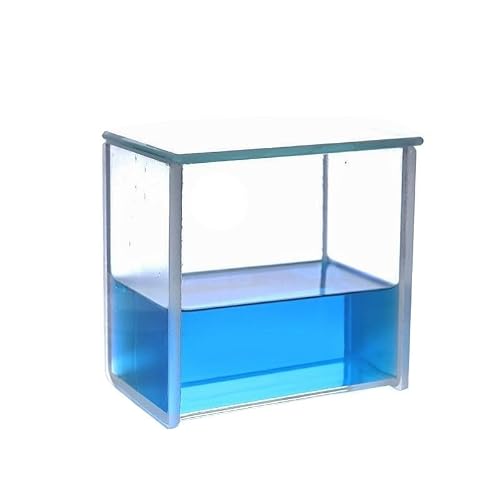 TLC Developing Tank Lab Single Developing Chamber Heavy-Duty Molded Solvent Glass Staining Chamber Dimension (L*H) 100 * 100 mm