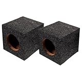 Boîtier de haut-parleur unique : exceptionnel obtenu grâce à la modification du haut-parleur, offrant une expérience musicale immersive, boîtier de caisson de basses pour voiture