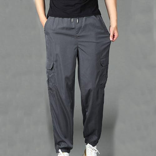 Mens Cargo Pants Casual Cotton Jogger Multi Pockets Outdoor Hiking Work Pants Casual Athletic Jogger Sports Trousers2
