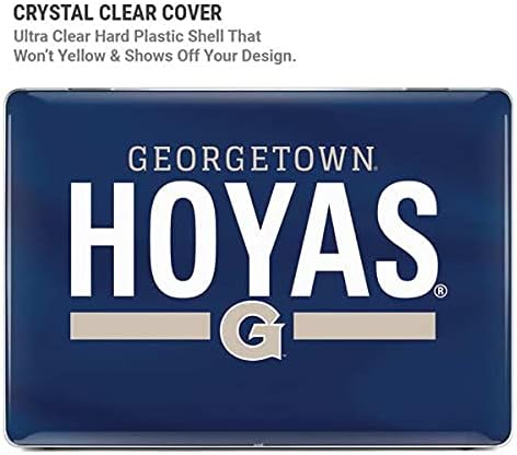 Skinit Case + Skin Compatible with MacBook Air 13in M1 (2021) - Officially Licensed Georgetown Hoyas Stripe Design