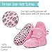 Zutano Unisex Organic Cotton Baby Booties With Gripper Soles, Hot Pink, 6M
