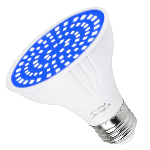 TCEUMIK 120V 12W Blue SPA Light Ocean Dark Blue LED Bulb