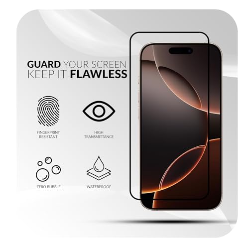 Image of ShieldTech Back Cover Case + Screen Protector for Apple iPhone 16 Pro | Mag-Safe Compatible | Transparent Mobile Phone Back Cover Case for i Phone 16 Pro | i Phone 16Pro TPU Transparent Back Cover