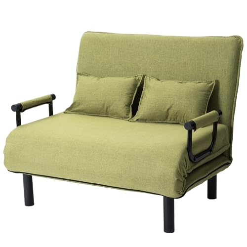 Kozomyer �\�t�@�[�x�b�h �\�t�@�[ �܂肽���݃x�b�h ���N���C�j���O�֎q ��100cm/62cm �V���O�� ��l�p �x�b�h�ɂȂ�֎q �N�b�V�����t ��l��炵 ���x�� ���q�p�x�b�h (�O���[��, 2�l�|��)