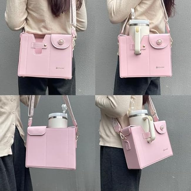 Stanley Cup Purse, Stanley purse Cup holder bag,Stanley purse, Stanley cup bag, Water bottle Crossbody Cup storage