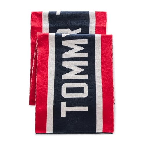 Tommy Hilfiger Herren Set aus Mütze, Schal und Handschuhen Beanie, Wüstenhimmel, Einheitsgröße