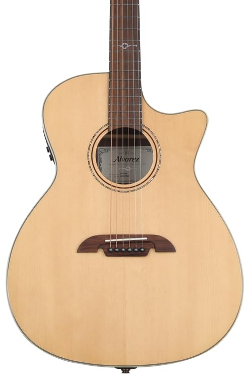 GUITARRA ELECTROACUSTICA DE 6 CUERDAS CON CUTAWAY ALVAREZ ADM66CEAR