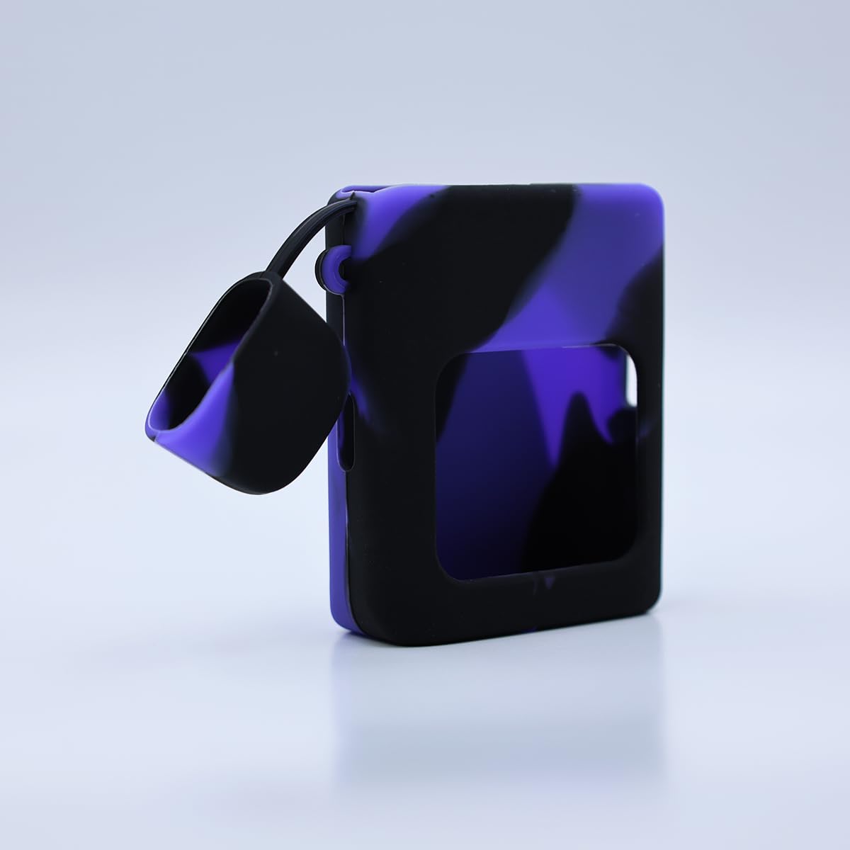 WratryParts Silicone Case Compatible with Uwell Caliburn G3 Pro Koko Kit | Protective Case, Durable Case, Cover, Wrap, Gel, Shield (Black Purple) Black / Purple