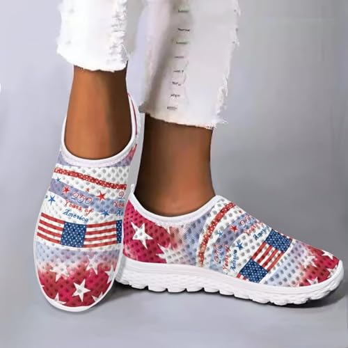 Image of Athletic Tennis Sneakers Road Road Running Shoes US 5.5-11.5 Slip On Shoes for Women