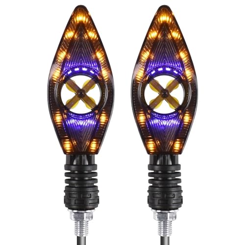 Clignotants de moto ambrés lampe fluide MV Agusta Brutale 675 800 900