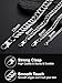 U7 Stainless Steel Franco Chain for Men Fashion Jewelry 6MM Wide Curb Link Chains Necklace 22 Inch