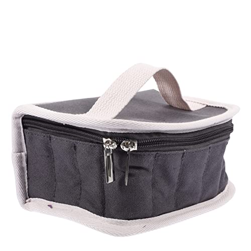 Ipetboom Essential Oil Storage Bag Travel Case Zipper Carrying Case for Essential Oil Bottles