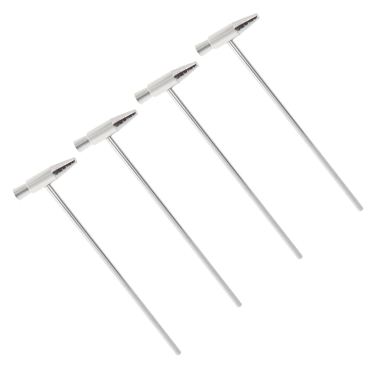 Wakauto 4pcs Tuning Hammers Made of Iron Mini Tuning Hammer for Jewelry Watchmaker