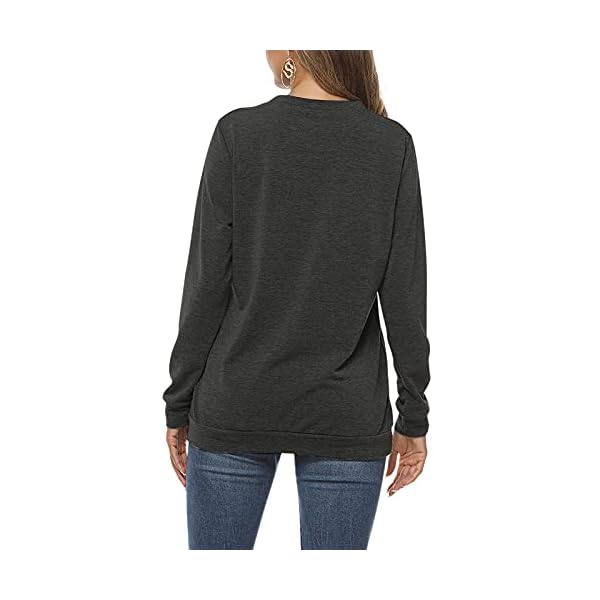 NANYUAYA-Rose-Shirts-for-Women-Rose-Printed-Novelty-Shirt-Summer-Funny-Short-Sleeve-Holiday-Tee-Tops NANYUAYA Rose Apothecary Shirt for Women Casual Crewneck Long Sleeve Tee Funny Letter Print Tops with Pockets