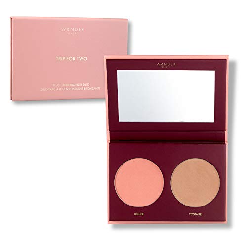 Trip for Two Blush and Bronzer Duo Bellini (peachy pink)/Costa Rei (light bronzer)