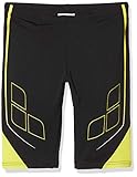 ARENA Jungen Badehose Destiny Jammer, Black-Yellow Star, 164